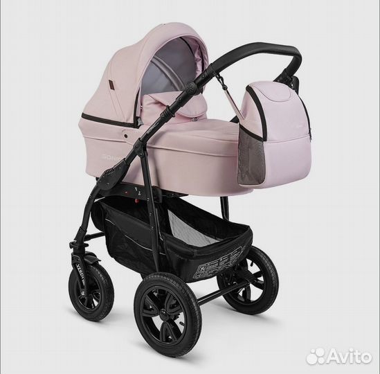 Коляска 3 в 1 Sonic Plus Verdi экокожа