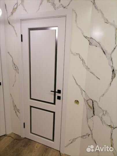 Двери межкомнатные Авен (белый)