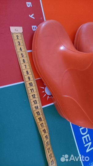 Детские резиновые сапоги