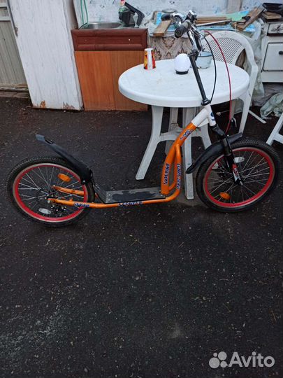 Самокат взрослый 120 кг