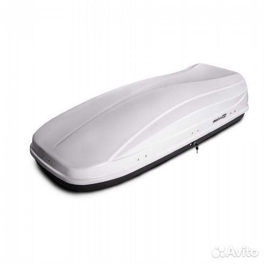 Автобокс MaxBox PRO 520 (большой) белый глянцевый
