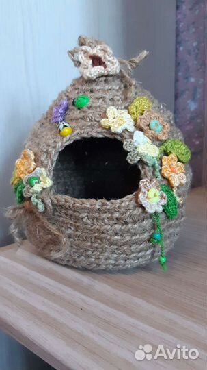 Гнёзда, Качели для домашних птиц