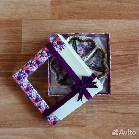 Менажница фарфор новая 11.5 см (в коробке)