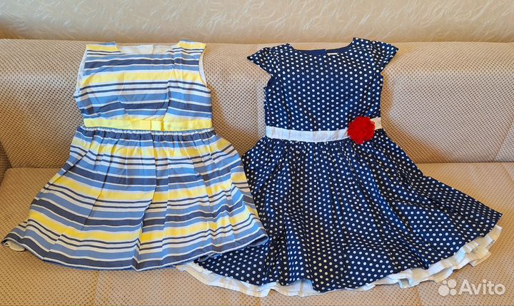 Платье для девочки 6-8лет Mothercare и O'stin
