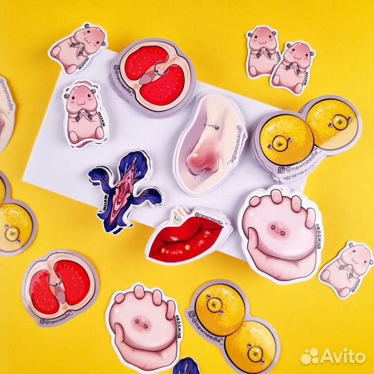 Печать наклеек / Печать стикеров с доставкой