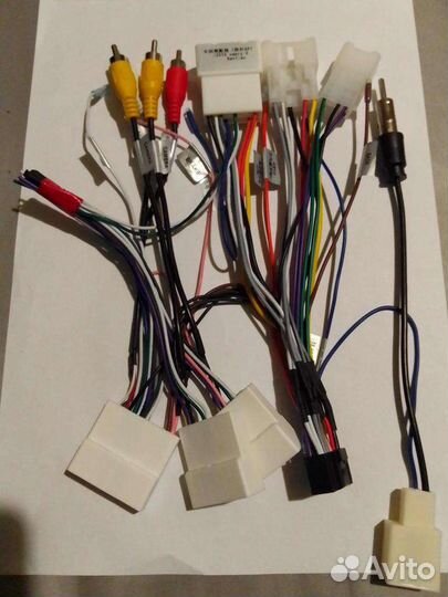 Разъёмы для магнитолы Тойота Камри