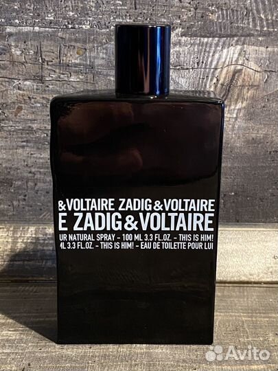 Zadig voltaire this is him 100ml оригинал