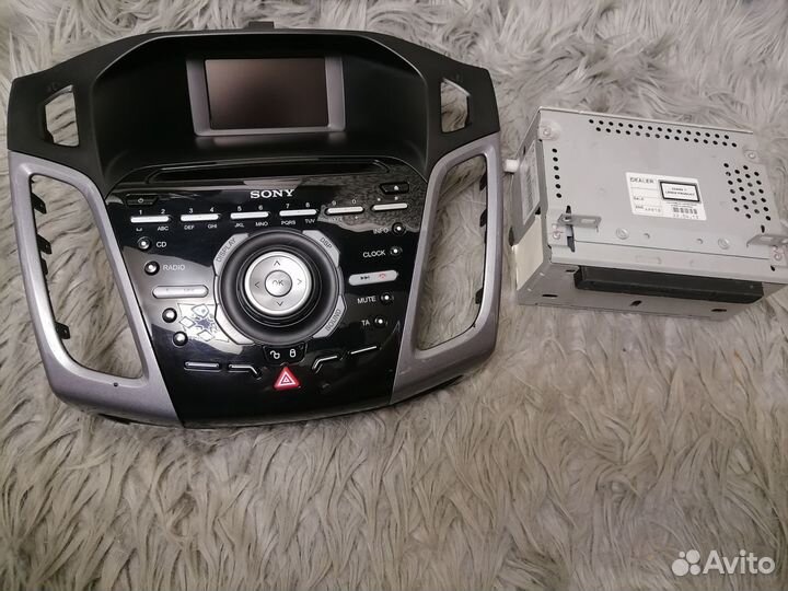 Магнитола на ford focus 3 sony
