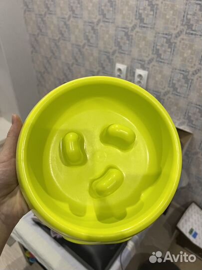 Миска для медленного кормления животных