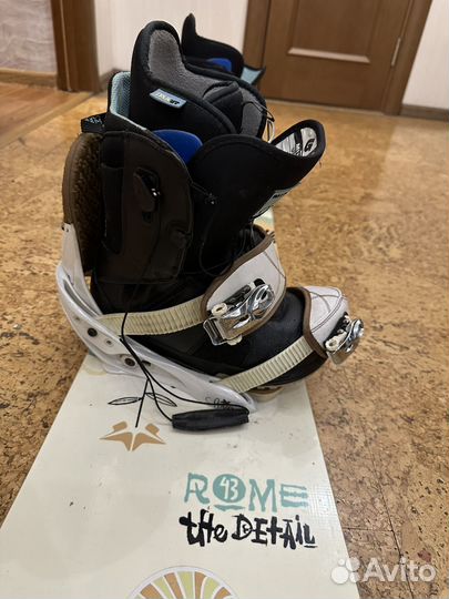 Сноубордические ботинки и крепления