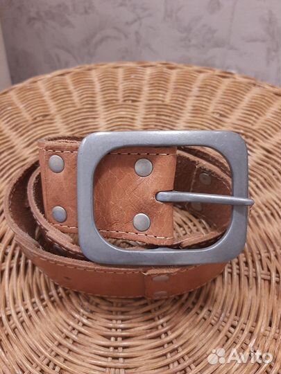 Ремень женский кожаный