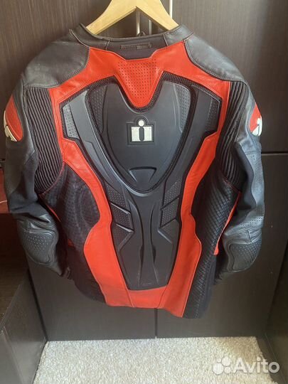 Мотокуртка кожаная icon