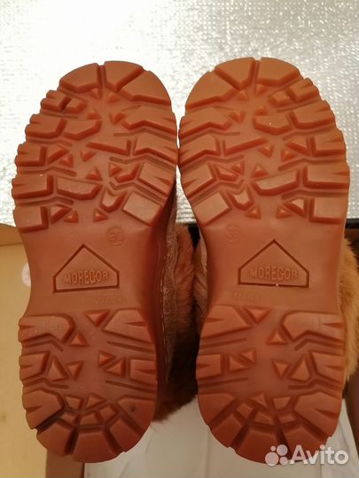 Детские бежевые унты Moregor 30 р