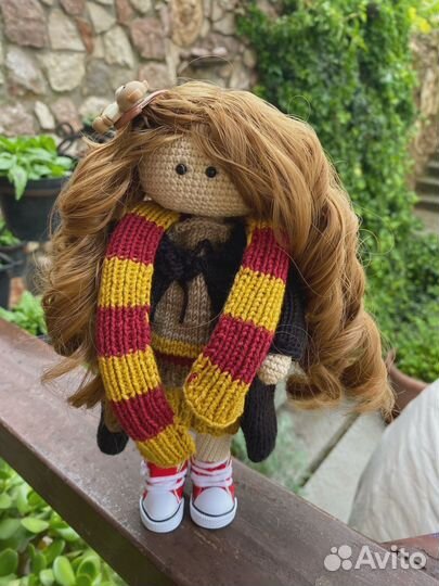 Кукла Гермиона. Вязаные игрушки