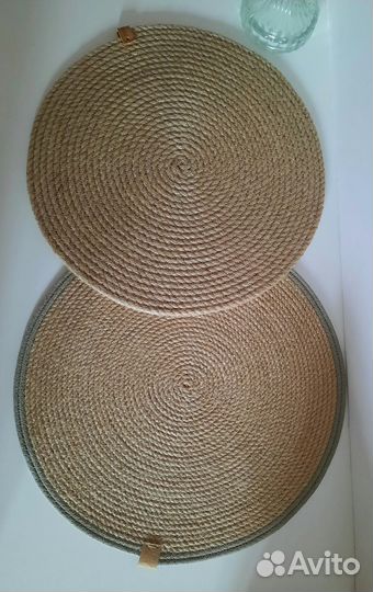 Салфетка из джута 30 см