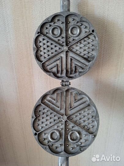 Форма для венских вафель, печенья, СССР