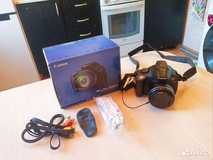 Цифровой фотоаппарат Canon powershot sx30is