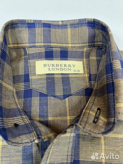 Хлопковая рубашка B.U.R.B.E.R.R.Y