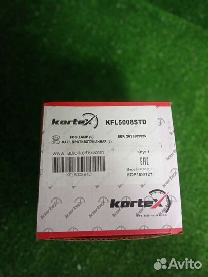 Фара противотуманная Nissan Renault левая