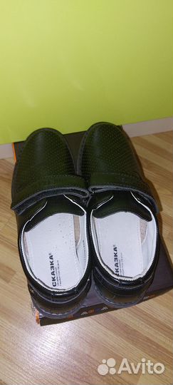 Туфли школьные(новые) на мальчика 34 р