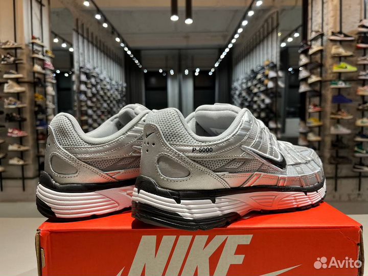 Кроссовки Nike P-6000 «Metallic Silver»