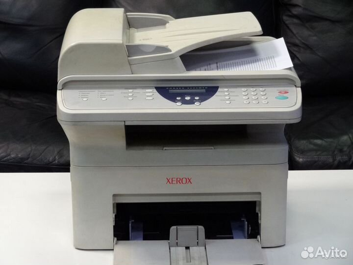 Мфу лазерное Xerox Phaser 3200MFP/B, ч/б, A4