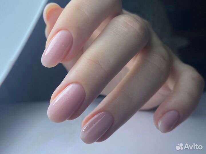 Маникюр с покрытием, наращивание