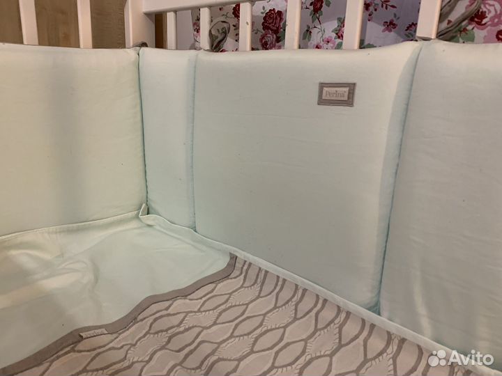 Комплект постельного белья с бортиками perina