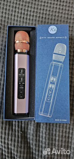 Караоке микрофон К6