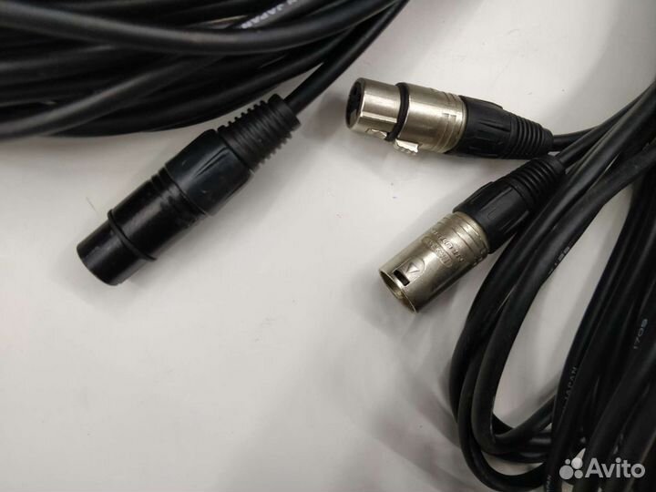 Провод 1*XLR male на 1*XLR female