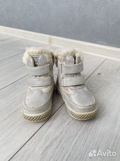 Зимние ботинки для девочки 24 размер