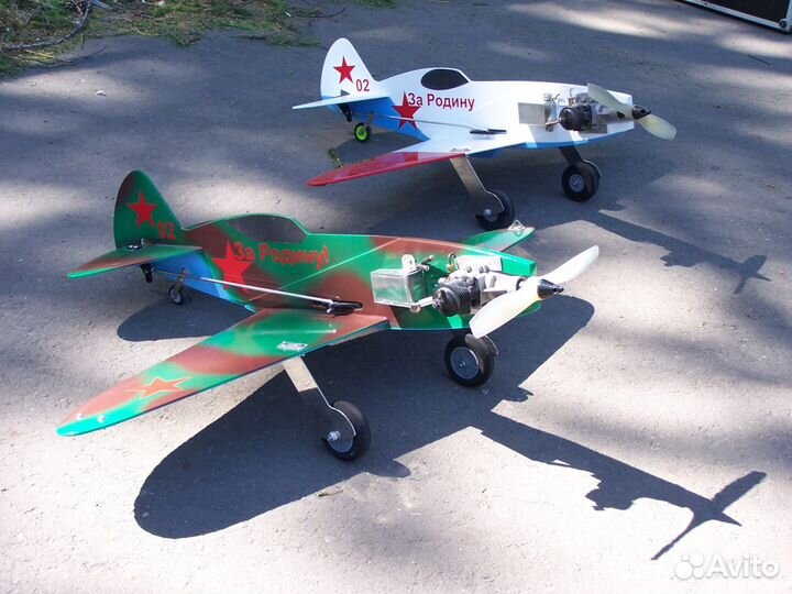Кордовая модель самолёта 