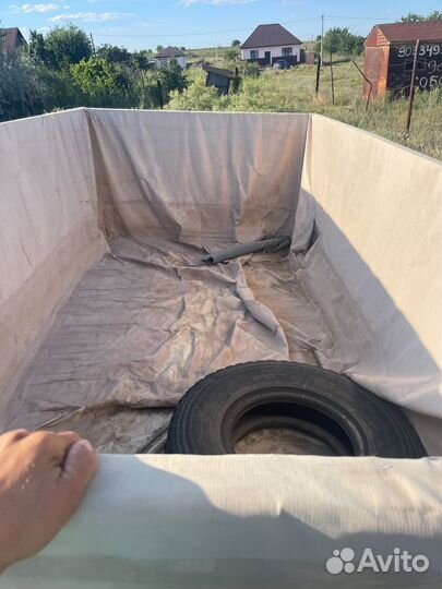 Прицеп самосвальный КамАЗ А 349, 2001