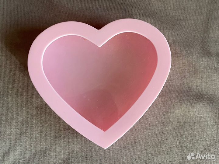 Коробка Сердце пластик
