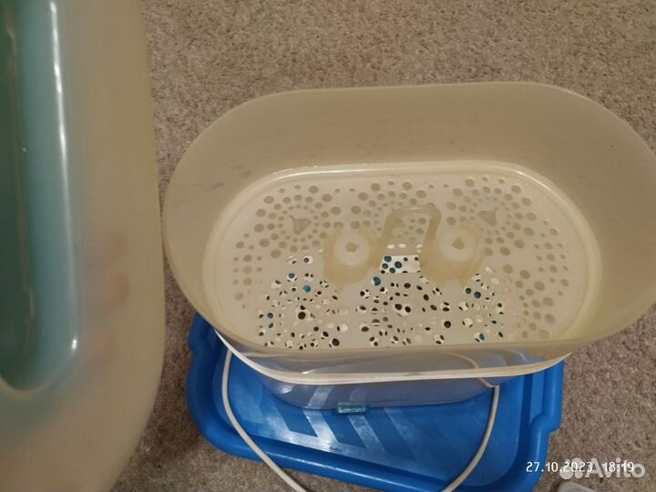 Стерилизатор philips avent, сушка, контейнер