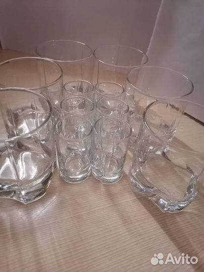 Бокалы,фужеры,стопки