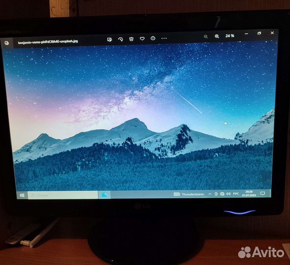 Монитор lg flatron w2271tc