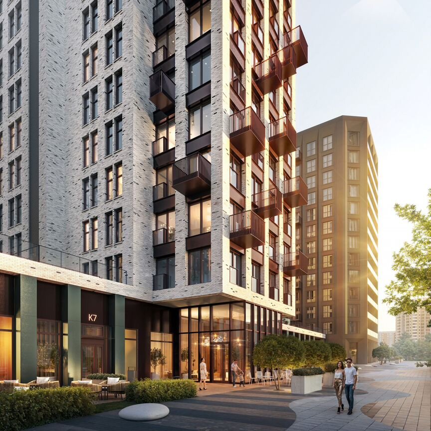 2-к. квартира, 57,4 м², 10/13 эт.