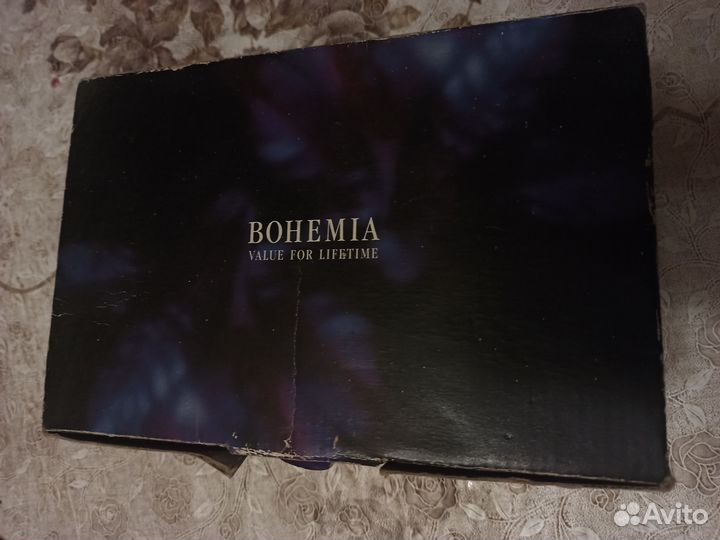 Набор новых стаканов Bohemia Ideal хрусталь