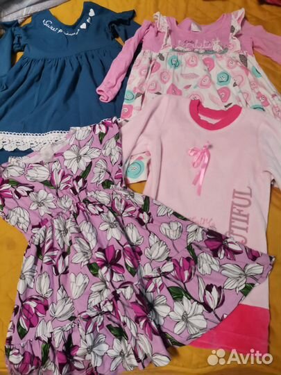 Одежда для девочки 104. Пакетом