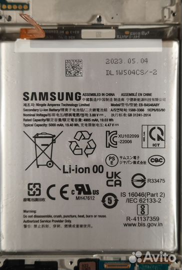 Samsung Galaxy A34 (346B) оригинальные запчасти