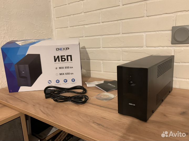 Ибп бесперебойник Dexp MIX 850