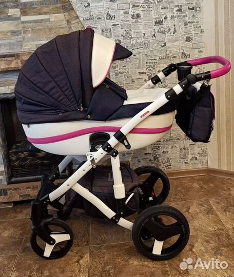 Коляска 2 в 1 bebe-mobile movo r8