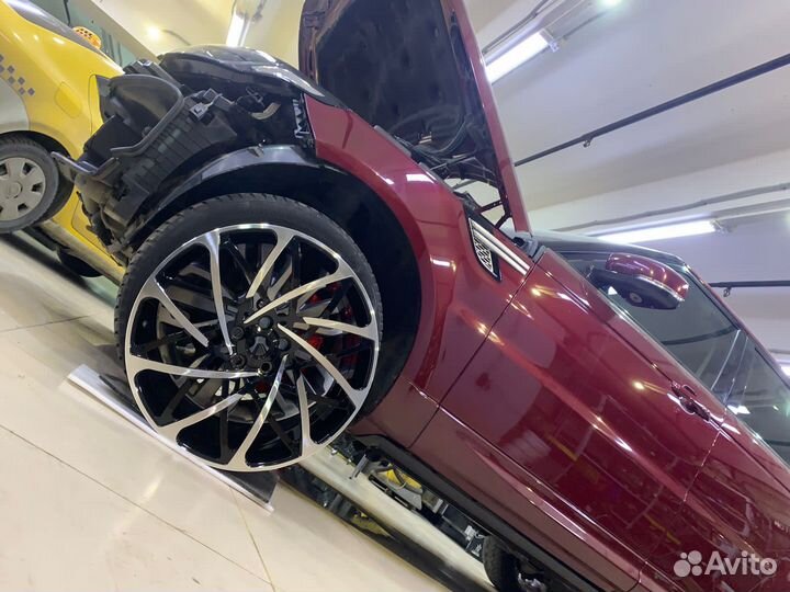 Кованные диски 22 радиус Land Rover