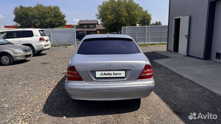 Mercedes-Benz S-класс 4.3 AT, 1999, 316 000 км