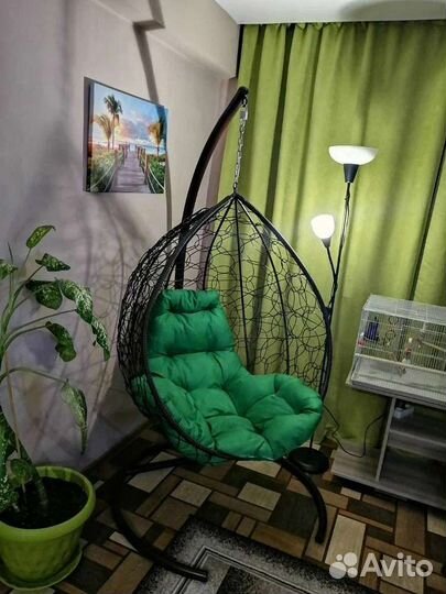 Качели подвесной кокон гнездо кресло мебель