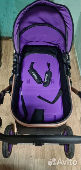 Коляска 3 в 1 wisesonle