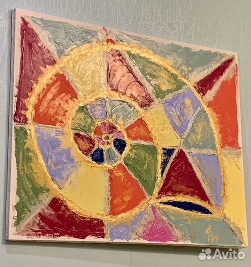 Большая картина на холсте