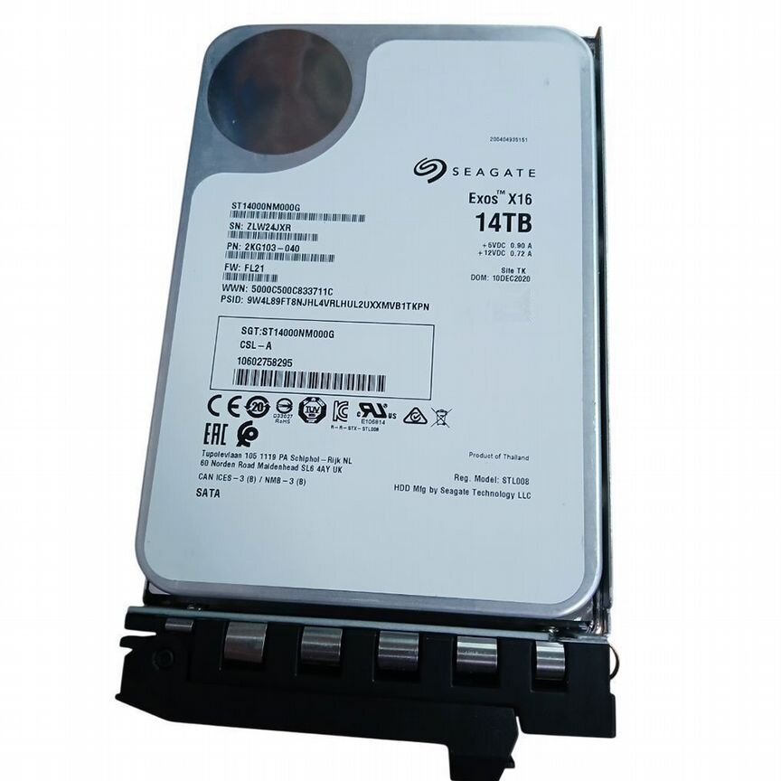 [2KG103-040] Жесткий Диск Fujitsu 14tb Sata3 3,5" 2kg103-040