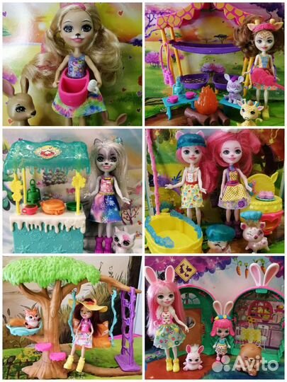 Enchantimals, наборы энчантималс